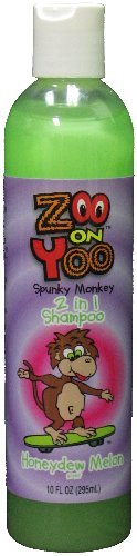 Spunky Monkey 2 in 1 Kid's Shampoo - Honey Dew Melon 10 Oz