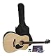 Juan Miguel Navarrez Akustikgitarre, akustische Gitarre, natur, inkl. Tasche