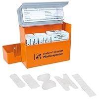 aluderm Pflasterspender gefüllt, 115 Pflaster, mit Wandhalterung, Marke Söhngen