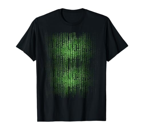 Blockchain Matrix Programmeur Informaticien Codeur Gamer T-Shirt