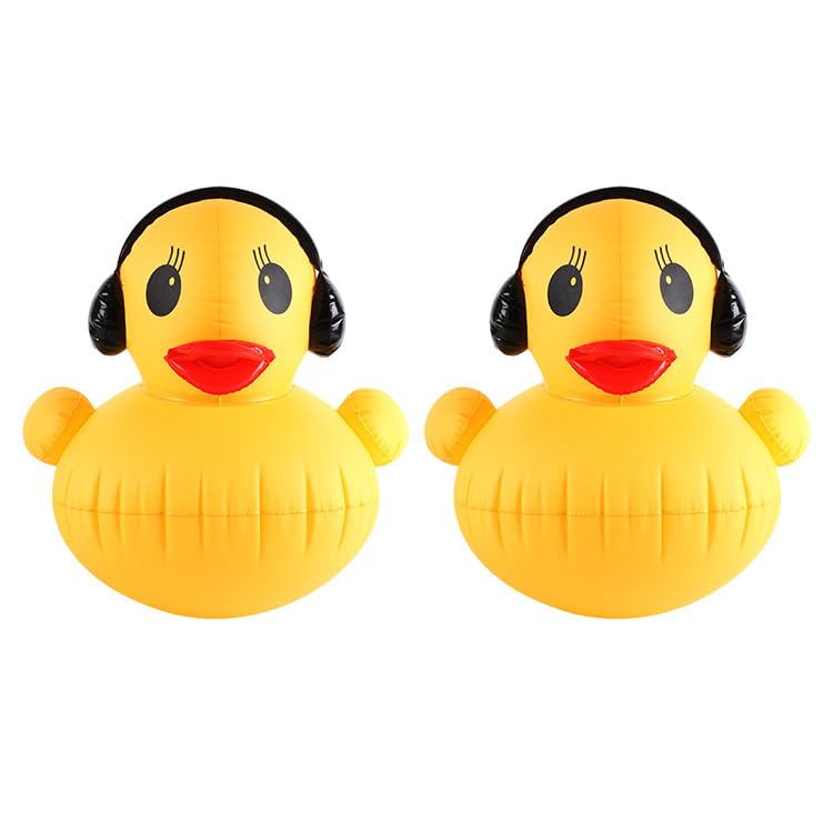 Lanterne Solaire Gonflable Canard IP68 Lampe LED Flottante pour Piscine Bassin Jardin