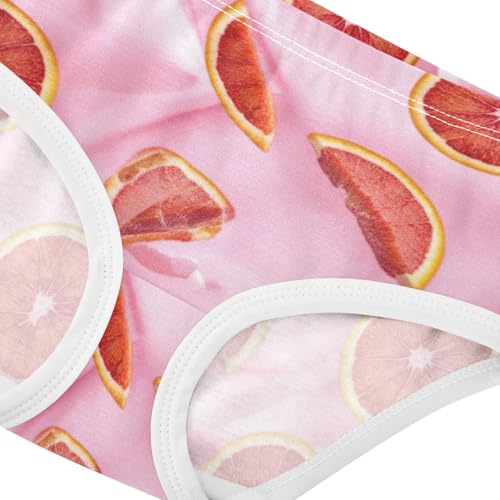 Fancy Toddler Underwear Floral 2t Cotton Cute Panties Girl Blood Orange Slices Pink Briefs Girls Undies4