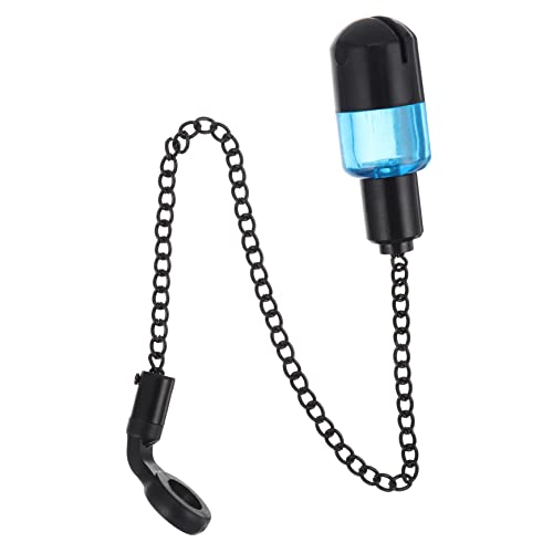 KICHOUSE 1pc Night Fishing Equipment Swing Gear Fish Bite Alarm Blue Light Cover Fishing Rod Bite Indicator Set