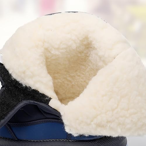 Kids 𝐖aterproof Snow Boots Girls Boys Toddlers Insulated Warm Fleece Lined Girls Boys Toddler Winter Size 10 Snow Boots2