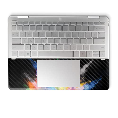 Image of MightySkins Carbon Fiber Skin Compatible with HP Spectre x360 14 inch (2022) Full Wrap Kit - Paintsplosion | Protective, Durable Textured Carbon Fiber Finish | Easy to Apply | Made in The USA