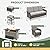 Aoxun 10-Piece Patio Furniture Set with 44” Fire Pit Table, Wicker Rattan Outdoor Sectional Sofa with High Back Swivel Rocker Chairs, Outdoor Patio Furniture Set with Thick Cushions & Ottoman, Grey