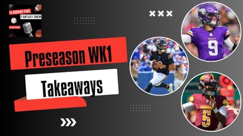 Preseason WK 1 Takeaways Titelbild