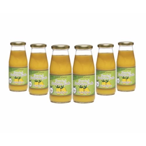 PASSATA DI DATTERINO GIALLO SENZA NICHEL | NICHEL FREE 100% ITALIA - CONFEZIONE DA 6X420gr