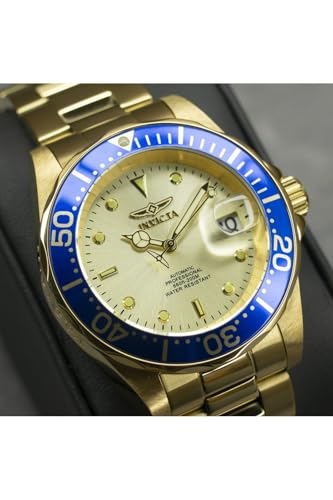 Invicta Men's 9743 Pro Diver Collection Gold-Tone Automatic Watch4