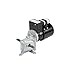 Bison 026Q607-0070 Gear Motor, Right Angle, IP43, 1/12 hp, 70:1 Ratio, 21 RPM, 115/230 VAC, 170 Inch-Pounds