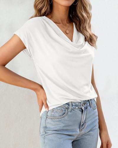 Save on BTFBM Cowl Neck Tops for Women with code 40GMTEC4 - Image 5