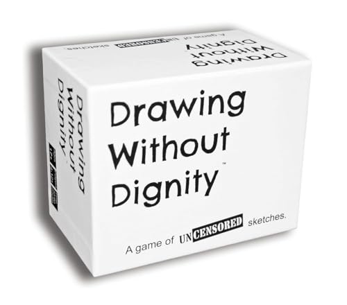 Image of Drawing Without Dignity Adult Party Game | Funny Drawing Card Game for Friends & Family | Multiplayer Game Night Game (21+ Years)