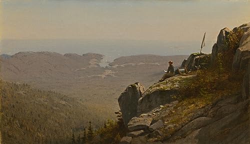 Affiche Mount Desert Maine SERENDIPITP peinture d'art mural pour décoration maison 60x90cm