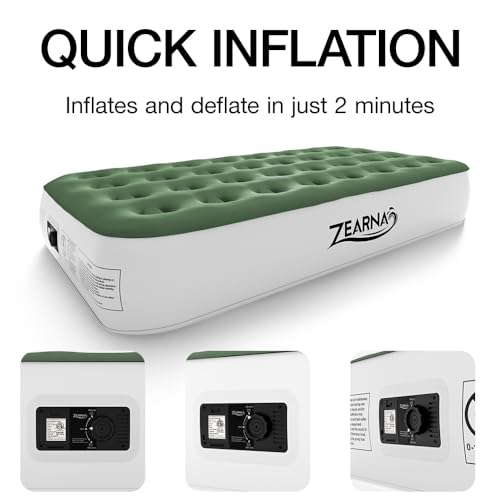 Zearna Air Mattress With Built In Pump thumb #2