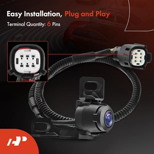 Image of A-Premium Rear View Backup Camera Compatible with Ford | Parking Camera for 2008-2012 F-250 Super Duty, 2008-2012 F-350 Super Duty, 2008-2012 F-450 Super Duty