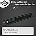 Keyless Entry Keypad, Compatible with 2011-2019 Ford Flex, B Pillar Door Trim Molding, Front Left Driver Side, Replaces# BA8Z-7420555-AC, Keyless Entry Door Panel, Pillar Moulding Panel Door Trim