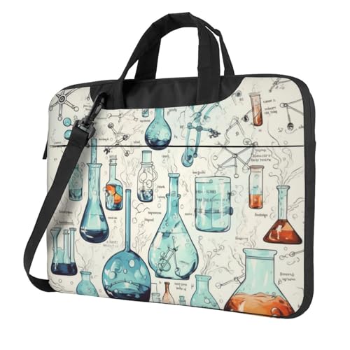 Bolso maletín estampado para laptop unisex miniatura 1