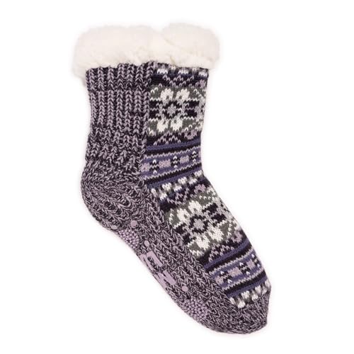Image of MUK LUKS Women's Pieced Cabin Sox