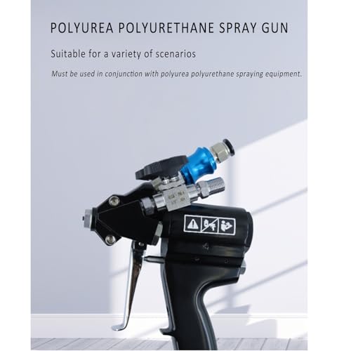 Wysokociśnieniowy pistolet natryskowy z pianki poliuretanowej, samoczyszczący pistolet do oczyszczania powietrza do paneli do nalewania zbiorników