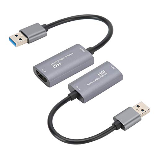 Image of Z29 HDMI to USB2.0 Capture Card, 4K Video Capture Device, High Definition Audio Video Recorder for PC TV Game Streaming, with Aluminum Alloy Shell for Android Linux OS X