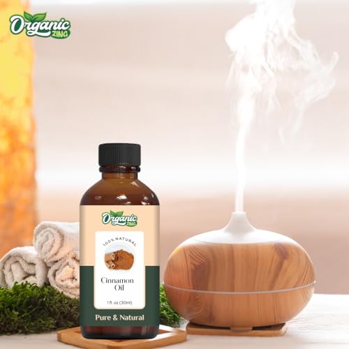 Image of Organic Zing Cinnamon (Cinnamomum verum) Oil | Pure & Natural Essential Oil for Skincare, Aroma & Diffuser - 30ml /1.01fl oz