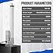 ECO-WORTHY Linear Actuator Heavy Duty 3000N/660lbs with Mounting Brackets Multi-Function (12V, 12