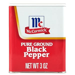 McCormick Pure Ground Black Pepper,...