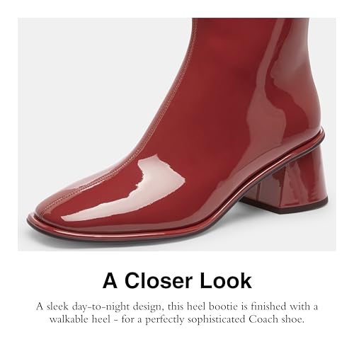 COACH Women's Gigi Bootie Uniform Dress Shoe4