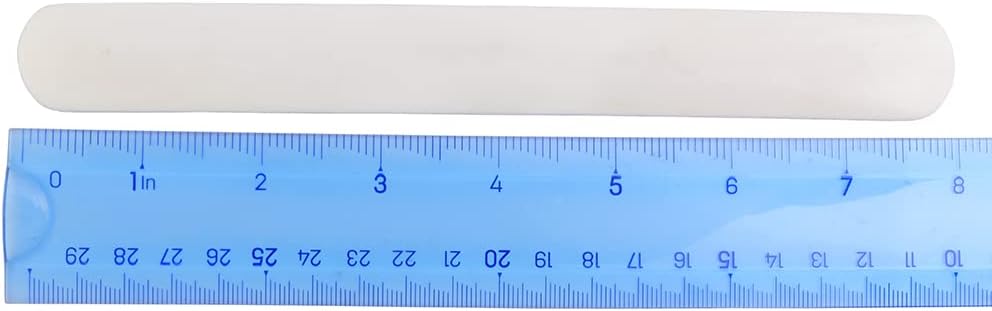 Round Ends Genuine Cattle Bone Folder Origami Hand Tool Paper Craft Scoring Scrapbooking Bonefolder for Bookbinding Craft Tool (8 Inches)