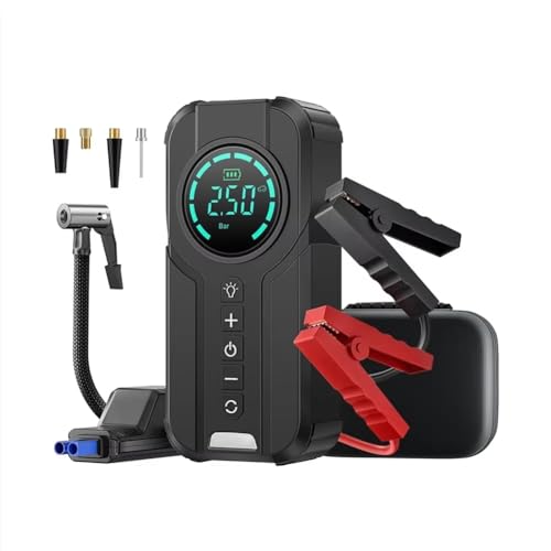 Compresseur de pneu automatique 8000mAh et batterie autonome pour éviter les pannes de route