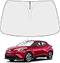 Front Windshield Sun Shade Foldable Sunshade Protector Custom Fit 2023 2022 2021 2020 2019 2018 Toyota CH-R C-HR CHR, XLE Premium CUV Winter Accessories 2023 Upgrade