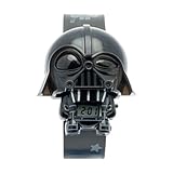 BulbBotz Star Wars 2021098 Darth Vader Kids Light up Watch | Black/Gray | Plastic | Digital | LCD Display| boy Girl | Official