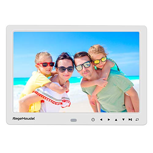 Digital Photo Frame,RegeMoudal 12 Inch Picture Frame with Remote Control 1080P High Definition