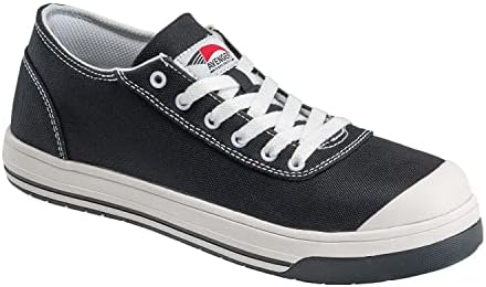 Avenger Work Boots Men's Low Top Industrial Shoe, Black/White, 10 | Image 2