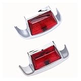 Moto Feu Arrière Feu De Garde Boue AV&Ant Et Arrière pour Moto, Compatible avec pour FLSTC Heritage, pour Softail Cl&assic, pour, Tailing, Driving Brake