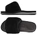 COFACE Pantofole Donna Ciabatte Pelose Donna Invernale Ortopedico Ciabatte da Casa Pantofole Pelliccia con Pelo Invernali Piatte Sandalo Nero 40