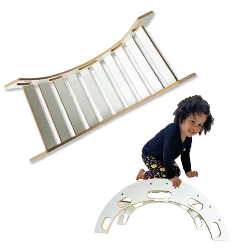 Gangorra Infantil, Brinquedo de Equilíbrio e Coordenação Motora, 85x42x39 cm