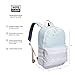adidas Classic 3S Backpack for Boys and Girls, Jersey White/Halo Mint Green/Violet Tone Purple, One Size