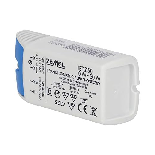 LEDIX ETZ-50 - Transformador electrónico (12 V, 50 W)