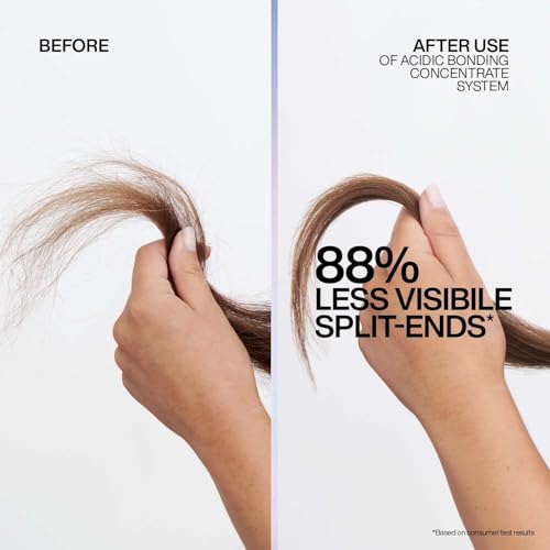 Image of Redken Acidic Bonding Concentrate Bond Repair Leave-in Treatment, 150 ml | Professional Bond Strengthening Leave-in Treatment and Heat Protectant for smoother, frizz-free hair.