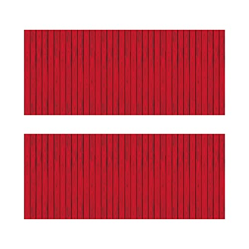 Red Barn Siding Backdrop Party Accessory Pack of 2