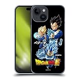 Head Case Designs Officially Licensed Dragon Ball Super Vegeta Universe Survival Characters Hard Back Case Compatible with Apple iPhone 15