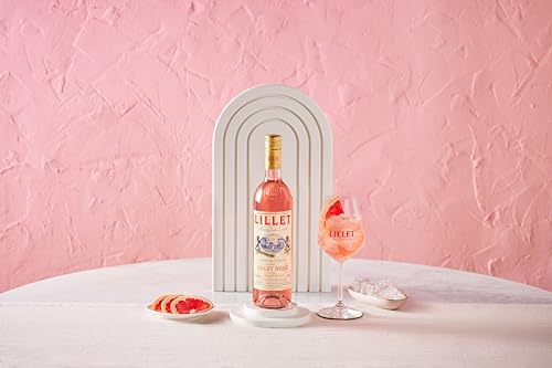 Lillet Rosé – Französischer Weinaperitif mit fruchtig-frischem Geschmack – 1 x 0,75 l, Cabernet Sauvignon (Packung mit 3)