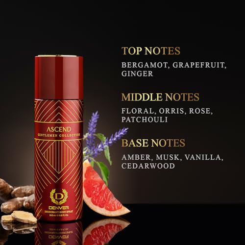 Image of Denver Gentlemen Collection Verve, Elixir & Ascend 200 ml (Pack of 3)