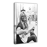 ZAQMKOL Poster sur toile Brigitte Bardot (20) - D�coration murale pour salon, chambre � coucher - 30 x 45 cm
