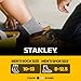STANLEY Work Socks for Men – 8 Pairs Thick Cushioned Crew Length Work Boot Socks for Hiking