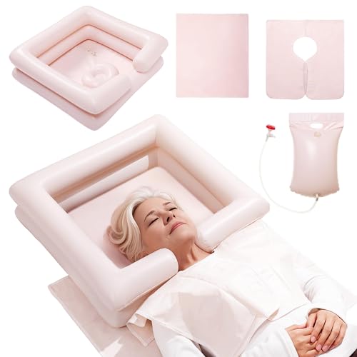 Inflatable Bedside Shampoo Basin