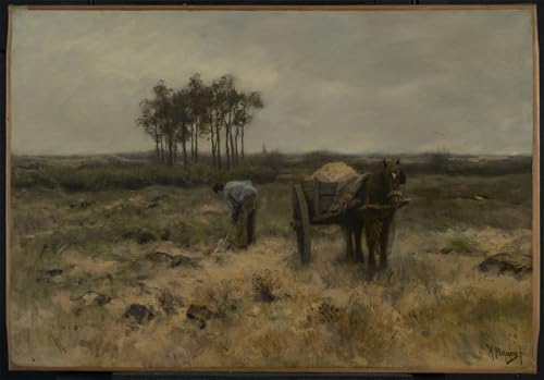 Affiche Anton Mauve tableau vintage pour habiller un grand mur vide salon 60x90cm