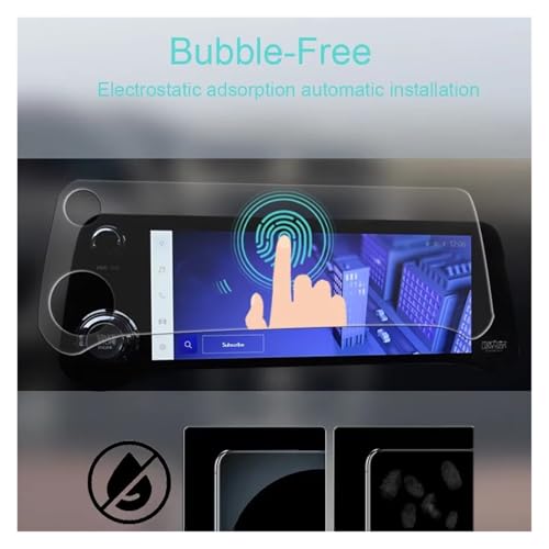 Écran Lexus LX600 verre trempé premium film de navigation protection haut de gamme bleu LCD - 3
