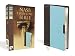 NASB, Thinline Bible, Imitation Leather, Brown/Blue, Red Letter Edition